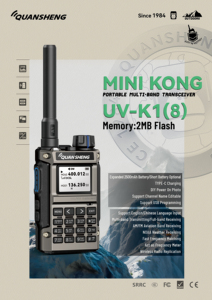 วิทยุสื่อสารแบบพกพา UV-K1(8) แบตเตอรี่ใช้งานได้นาน  พร้อมฟังก์ชั่น NOAA และ <span class=keywords><strong>TOT</strong></span>  แบตเตอรี่ความจุสูง - Product Image 4