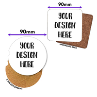 Pas de quantité minimale de commande sous-verres avec logo personnalisé pour boissons anti-brûlures anti-dérapant mode napperon plat personnalisé tasse sous-verres