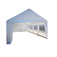 Tente transparente TENTCHO pour événements extérieurs, location rapide, idéale pour fêtes, mariages et entrepôts de stockage