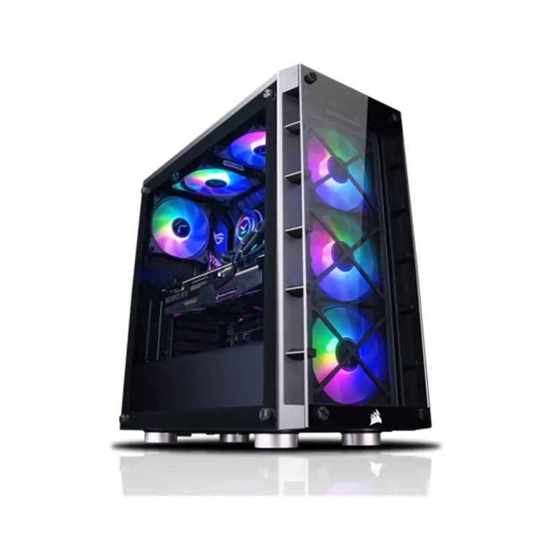 Xiawei i9 10850k 11900k rtx3080 rtx3090 ekwb, resfriamento para computador de mesa, alta configurações, conjunto completo de computador