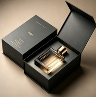Botol Parfum Dengan Kemasan Kotak Parfum Kustom Kemasan Hadiah Mewah