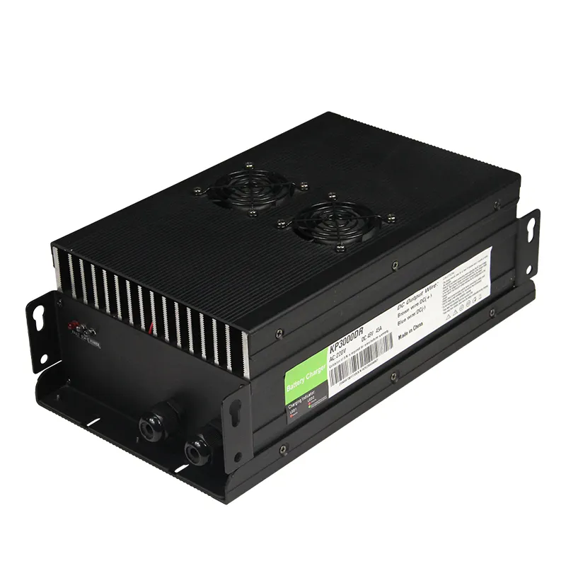 Ip65 1800 ~ 2700W không thấm nước 48v30a Lithium LiFePO4 Pin axít chì robot xe nâng sạc và cho RV AGV ván lướt sóng