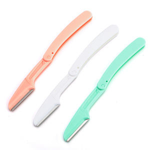 Depiladora de Cejas Plegable, Maquinilla de Afeitar Facial Portátil y Colorida para Cejas, Herramienta de Belleza - Product Image 2