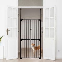 Nouveau métal hauteur réglable sécurité facile à installer chien chat porte pour escaliers et porte produits pour animaux de compagnie