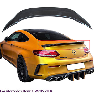 Aileron arrière en fibre de carbone style R pour C-Class W205 C205 Coupé 2 portes 2014-2020 - Product Image 1