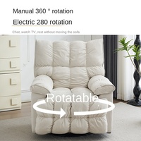 Moderne Simple Électrique Multifonctionnel Manucure Beauté Paresseux Chaise À Bascule Première Classe Espace Capsule Fonctionnelle Canapé Tissu pour