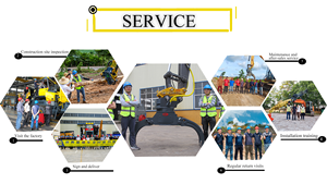 Maquinaria forestal para paisajismo y poda de ramas de árboles, sierra de agarre para excavadora, accesorio para tala, cizalla hidráulica para árboles - Product Image 6