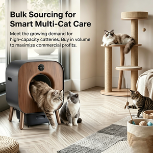 OEM Wholesale Autoclean Smart Wi-Fi Pet Electric <b>Cat</b> <b>Litter</b> Box Automatic Quick Self-Cleaning Feature Easy Clean - Product Image 3