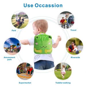 เด็กตุ๊กตาการ์ตูนกบความปลอดภัยกระเป๋าเป้สะพายหลังสายรัดเด็กเด็กวัยหัดเดินเด็กกระเป๋าเดินทาง - Product Image 5