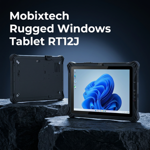 แท็บเล็ต RT10Pro ขนาด 10.1 นิ้ว ระดับไฮเอนด์ ทนทาน ใช้ระบบปฏิบัติการ <span class=keywords><strong>Windows</strong></span> <span class=keywords><strong>11</strong></span> Enterprise ชิปประมวลผล Intel I7-1255U รองรับ WiFi 6 หน่วยความจำ 16GB+128GB SSD สำหรับงานอุตสาหกรรม รุ่นใหม่ - Product Image 1