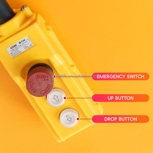 HW1001 gunting angkat listrik hidrolik Cina, meja kerja Platform alat tulis industri 1000KG 1M - Product Image 2