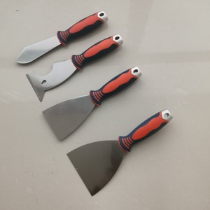 Màu kép TPR xử lý 3 ''putty dao <span class=keywords><strong>scraper</strong></span> công nghiệp DIY lớp thép không gỉ lưỡi giá cả cạnh tranh - Product Image 3