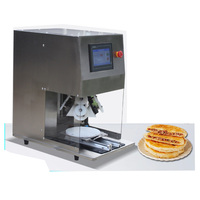 Machine commerciale entièrement automatique motorisée pour la fabrication de tortillas, épaisseur et diamètre réglables, capacité de 10 pièces/minute