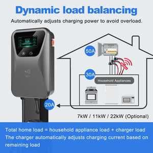 Borne de recharge murale pour véhicules électriques 7,4 kW 32A monophasée, compatible Espagne et Portugal, Plug and Play, meilleur <span class=keywords><strong>prix</strong></span>, solution d'entrée de gamme pour la maison - Product Image 2