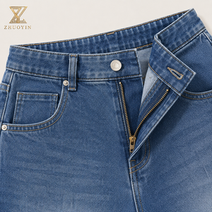 <span class=keywords><strong>Jeans</strong></span> a Zampa di Lusso da Donna a Vita Alta Vestibilità Comoda Stile <span class=keywords><strong>Mom</strong></span> <span class=keywords><strong>Fit</strong></span> in Denim - Vendita all'Ingrosso ODM - Product Image 2