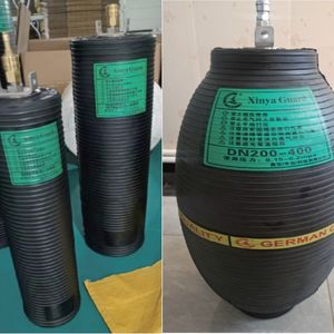 DN200/300/400/600mm pipa karet Multi Diameter pasang produk industri karet alam - Product Image 6