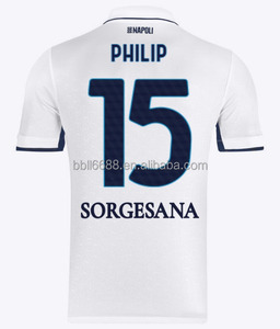 Abbigliamento <span class=keywords><strong>da</strong></span> <span class=keywords><strong>Calcio</strong></span> <span class=keywords><strong>da</strong></span> Uomo Personalizzabile Nuove <span class=keywords><strong>Maglie</strong></span> e Attrezzatura del Napoli per la Stagione 24/25 - Product Image 5