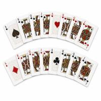 Cartes à Jouer Personnalisées OEM, 54 Cartes, Taille Standard Poker 6388mm, Boîte de Jeu en Papier Couché, Impression Personnalisée, Usage Familial, Écologique