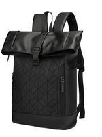 17 pouces grande capacité étanche Street tendance retrousser voyage sac à dos affaires ordinateur sac usb ordinateur portable hommes sacs à dos