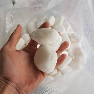 Natural Rock Snow White Stone Pebble Gravel Stone Decoration Landscaping Stone - Product Image 4