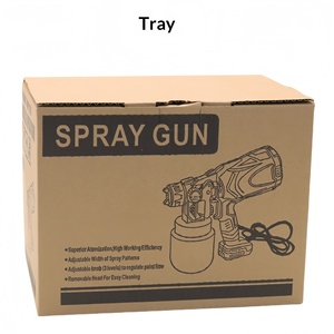 Pistolet pulvérisateur électrique à batterie lithium rechargeable rouge 21V et compatible avec les batteries Makita & Ali Recruitment - Product Image 2