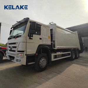 รถบรรทุกขยะ Sinotruk Sitrak 6x4 เกียร์ธรรมดา เครื่องยนต์ดีเซล บรรทุกด้านหลัง ขนาด 20 ลูกบาศก์เมตร พร้อมเครื่องอัดขยะ  มีเครื่องยนต์ ปั๊ม เกียร์บ็อกซ์ มอเตอร์ ขาย - Product Image 4