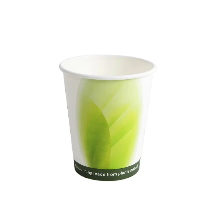 Biologisch Afbreekbaar Composteerbaar Papier Koffie Verpakking Pla Cup