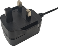 Adaptateur secteur AC/DC certifié KC 5V 9V 12V 15V 24V 2.0A 24W pour prise murale US EU UK AU KR