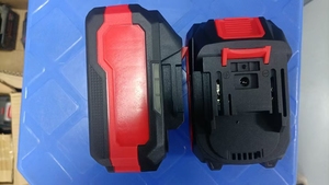 Pacco batteria Mutian 18V/20V a stato solido per utensili elettrici Mak <span class=keywords><strong>5</strong></span> celle include trapano a mano e motosega elettrica - Product Image 6