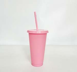 Gobelets en plastique à paillettes de 24 oz en gros, bouteille d'eau, tasse à café glacé, mug de voyage, cadeau de fête, anniversaires - Product Image 6