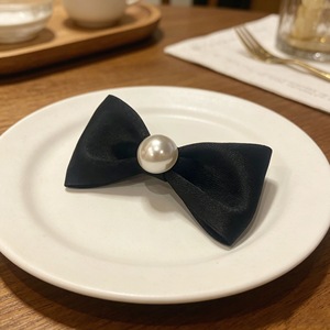 Korean style chubby <b>bow</b> hair <b>clips</b> for children, sweet and cute, a pair of baby hair <b>clips</b>, trendy little princess BB <b>clips</b>. - Product Image 4