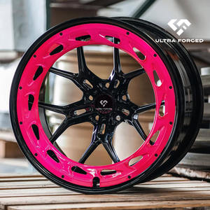 कस्टम कार पहियों एल्यूमीनियम रिms18 19 20 21 22 इंच 5x114.3 5x112 5x110 5x120 क्रोम पॉलिश ब्रश के लिए जाली रिम - Product Image 5