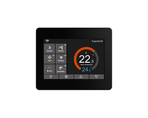 Termostato Inteligente Industrial Multiprotocolo <span class=keywords><strong>para</strong></span> HVAC, Pantalla Táctil TFT <span class=keywords><strong>de</strong></span> 3.5'', LoRaWAN, Modbus, RS485, Zigbee, WiFi, Temperatura - Product Image 1