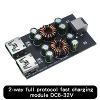 QC4.0 QC3.0 USB Type-C Adaptateur de charge rapide Mobile 6-35V Module de rappel abaisseur SCP FCP PD Qualcomm SW3516 SW3518