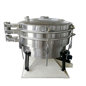 Circular Tumbler Vibrating Sieve Screen Heavy Duty Swing Screen <strong>Machine</strong> For Dry Powder Granule Sorting - Product Image 1