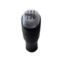 Poignée de levier de vitesses en plastique ABS 5 vitesses pour Renault Clio 4 IV MK4 Kangoo, manuelle, chrome argenté, OE 328654134R, accessoires intérieurs