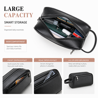 Porte-documents de bureau de haute qualité, antivol, imperméable, en PU, avec fermeture éclair, logo personnalisé, luxueux, portable, sac de documents de bureau