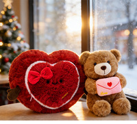 Ours en peluche super doux en coton PP, adorable jouet en peluche pour filles, cadeau idéal