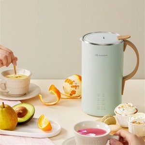 Mini licuadora Mokkom de 600 ml, multifuncional, para preparar leche de soja, color verde cardamomo - Product Image 1