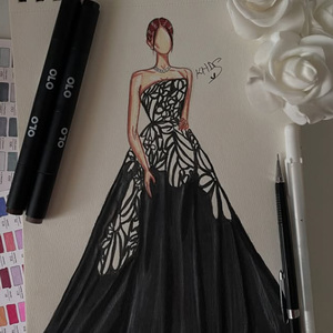 Abito Lungo da Festa in Raso Metallizzato Nero con Cristalli e Strass, Lussuoso e Casual, Personalizzabile OEM - Product Image 4