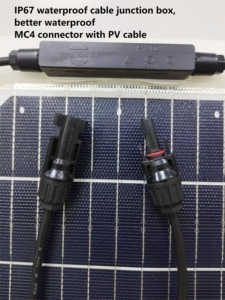 Panneaux solaires flexibles 60W 18V Mono HJT à faible MOQ, économiques, sur mesure, 60W 80W 100W, PV portable pour la charge de batteries 12V - Product Image 4