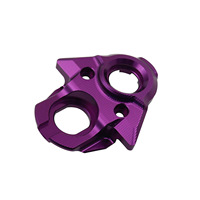 Cache de console centrale en alliage d'aluminium rouge usiné CNC avec plaque de montage d'allumage pour moto Sur Ron Light Bee S X – Pièce de rechange
