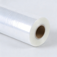 Grande quantité Excellent prix personnalisé en plastique LDPE thermorétractable 19 microns film transparent d'emballage rétractable Pof Film fabricants