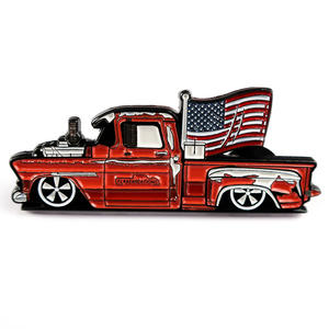 批量定制制造商定制油漆锌合金搪瓷汽车汽车别针 - Product Image 3