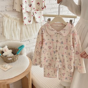 Otoño Invierno <span class=keywords><strong>Ropa</strong></span> <span class=keywords><strong>de</strong></span> Casa informal para niños-Traje <span class=keywords><strong>de</strong></span> dibujos animados <span class=keywords><strong>de</strong></span> manga larga para niños y niñas con cárdigan <span class=keywords><strong>de</strong></span> solapa Conjunto <span class=keywords><strong>de</strong></span> dos piezas para bebés - Product Image 6