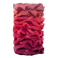 Lot de 10 chouchous élastiques en satin de couleurs unies, diamètre 10 cm, pour filles, accessoires pour cheveux