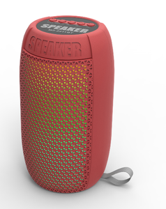 Di động ngoài trời loa không dây mini bass loa siêu trầm cột <span class=keywords><strong>Boombox</strong></span> RGB TF thẻ FM Đài phát thanh hỗ trợ nhựa - Product Image 3