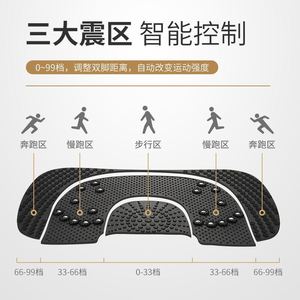 Máquina de Vibración para Fitness 53x33x13cm, Masaje Corporal Completo, Uso Doméstico, con Control de Tiempo, Enchufe Eléctrico - Product Image 4