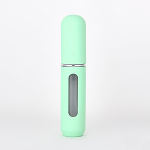 Custom Logo Silk Screen Printed Aluminum 5ml Perfume Bottle Refillable Pump <b>Sprayer</b> Empty Spray Bottle for Skin Care - Product Image 3