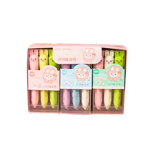 Soododo Factory OEM nuovi disegni promozione Jumbo TPR Easter simpatica gomma di carota coniglio per i bambini